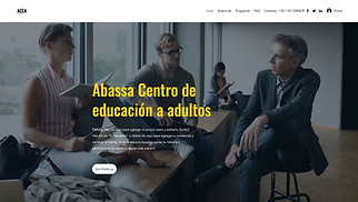Educación plantillas web – Centro de educacion para adultos