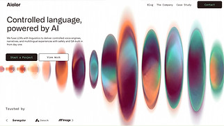 IT 企業 サイトテンプレート - AI Company (Detailed)