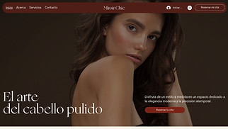 Todo plantillas web – Salón de Peluquería (Sencillo)