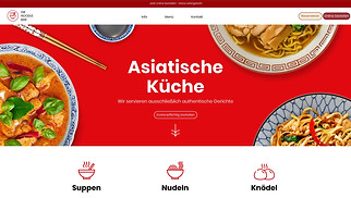 Restaurant Website-Vorlagen - Asiatisches Restaurant