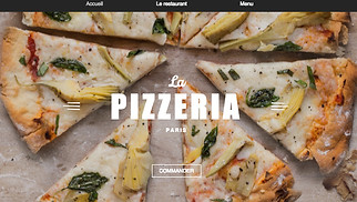 Templates de sites web Restaurants - Restaurant pizzeria