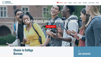 Templates de sites web Éducation - École privée