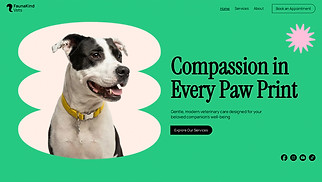 Pets & Animals website templates - Veterinary (Fresh)