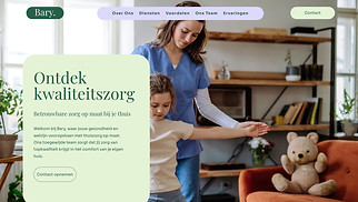 Gezondheid website templates - Gezondheidszorg Diensten (Vers)