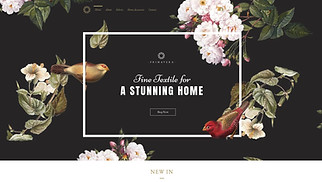 Home & Decor website templates - Home Goods Store