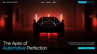 website templates - Auto Detailing (Polished)