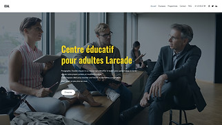 Templates de sites web Éducation - Centre d'éducation des adultes