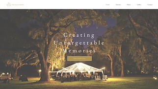Business website templates - Event Planning Company