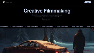 Events website templates - Production House (Creative)