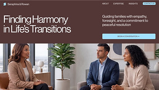 Abogacía plantillas web – Family Law Firm (Calm)