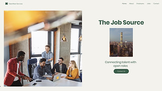  website templates - Employment Recruiter (cute)
