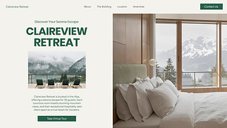 Hotels & B&Bs website templates - Hotel (Soft)