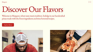 Restaurant website templates - Pizza Restaurant (Classic)