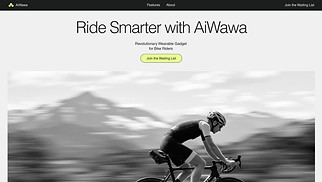 One Page website templates - Product Landing Page (Creative)