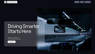 One Page website templates - Product Landing Page (Innovative)