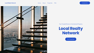 Real Estate website templates - Real Estate Associate Broker (Corporate)