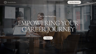  website templates - Recruitment Agency (Warm)