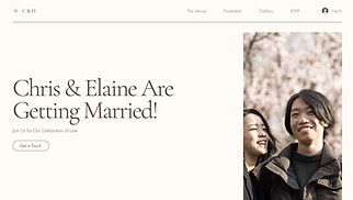 Weddings website templates - Wedding Invitation (Soft)
