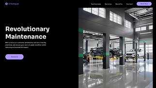 Industrial website templates - Auto Services (Energetic)