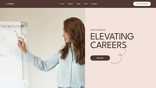 Consulting & Coaching website templates - Consulting Firm (Soft)