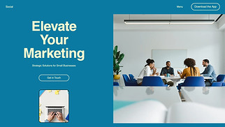 Consulting & Coaching website templates - Marketing Consulting Firm (Urban)