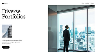 Real Estate website templates - Real Estate Investment Services Company (Minimal)