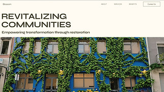 Industrial website templates - Restoration Fund (Empower)