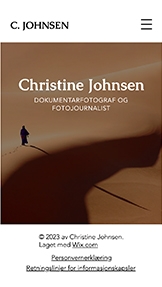 Fotografi website templates – Fotojournalist