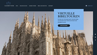 Reiseleistungen Website-Vorlagen - Anbieter für virtuelle Touren