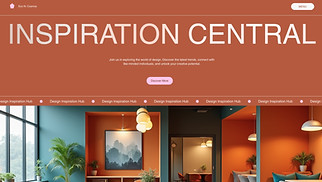 Interior Design website templates - Interior Design Hub (Geometric)