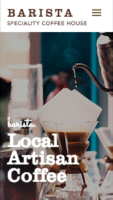 Mẫu trang web Cafe và Bánh – Quán cà phê