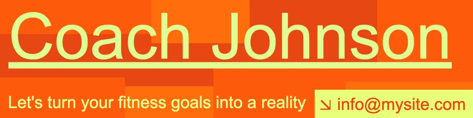 Edgy Geometric Health & Fitness LinkedIn Banner
