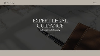 Business website templates - Law Firm (Simple)