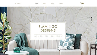 Online Store website templates - Home Goods Store