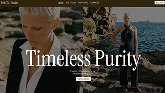 Шаблони у категорії «Портфоліо» — «Photographer (Timeless)»