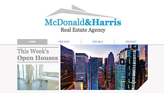 Template Business per siti web - Agenzia immobiliare