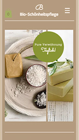 Online-Shop website templates – Beauty-Shop