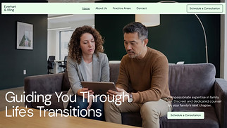 Template siti web Studio legale - Family Law Firm (Classic)