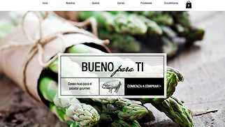 Tienda Online plantillas web – Tienda de comida gourmet
