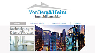 Immobilien Website-Vorlagen - Immobilienunternehmen