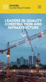 Mẫu trang web Bất động sản – Công ty xây dựng