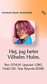 Portfolio och CV website templates – CV för kreativa