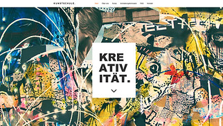 Design Website-Vorlagen - Kunstschule