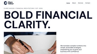 Hjemmesideskabeloner til Alt t - Accountant (Bright)