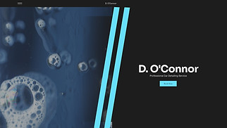 Industrial website templates - Drive-Through Car Detailing (Fast)