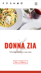 Restaurantes e Comida website templates – Culinária Italiana