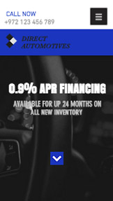 Mẫu trang web Ô tô – Đại lý ô tô