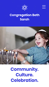 Mẫu trang web Tôn giáo – Giáo đường Do Thái