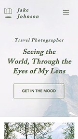 Mẫu trang web Du lịch và Phim tư liệu – Nhiếp ảnh gia du lịch