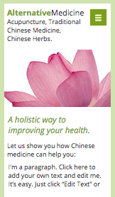 Mẫu trang web Sức khỏe – Chuyên gia trị liệu thay thế